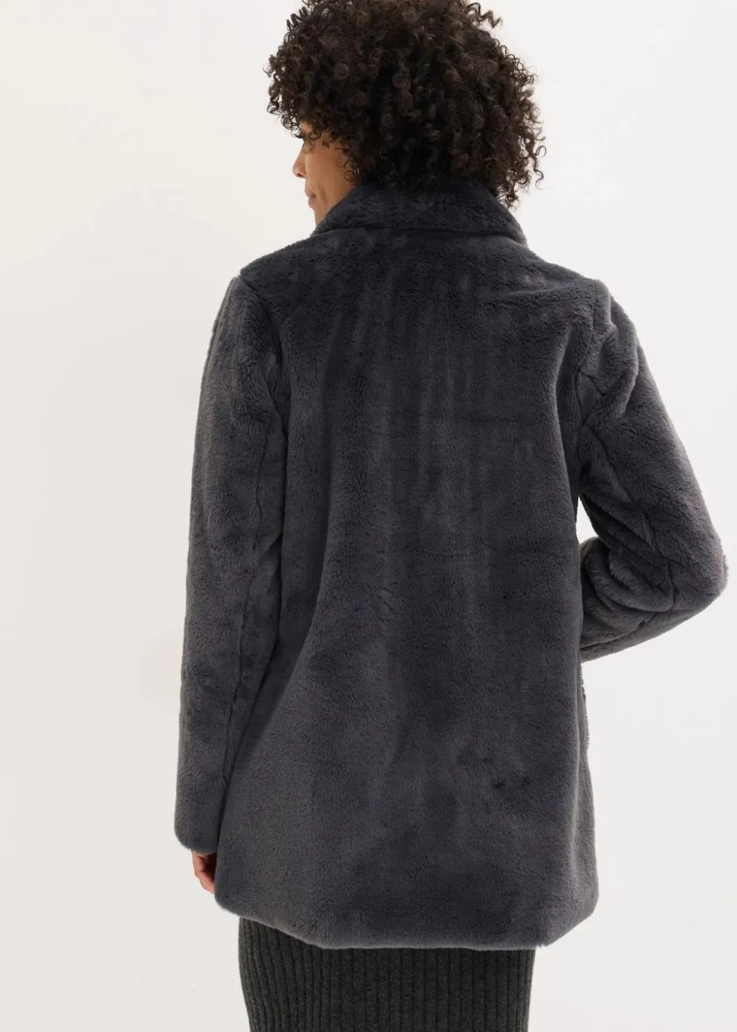 Outlet Fellimitat-Mantel Damen Jacken & Mäntel|Bekleidung·Hosen