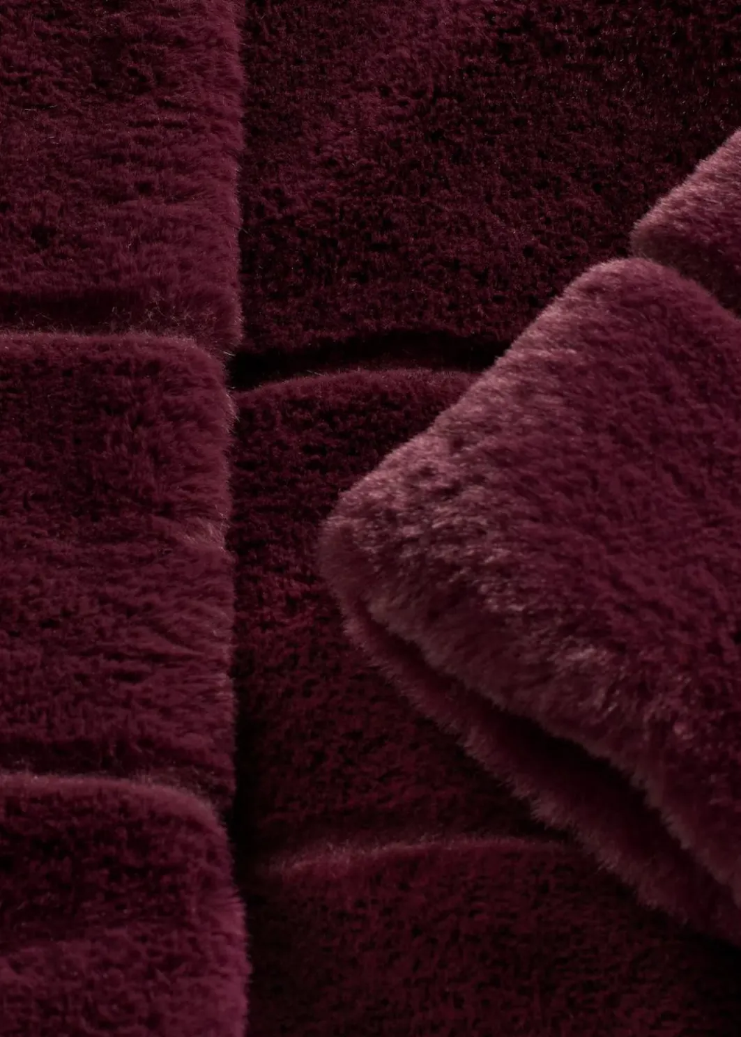 Outlet Fellimitat-Mantel Damen Jacken & Mäntel|Bekleidung·Hosen