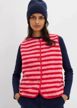 Discount Fellimitat-Weste Damen Bekleidung·Blusen & Tuniken|Bekleidung·Hosen