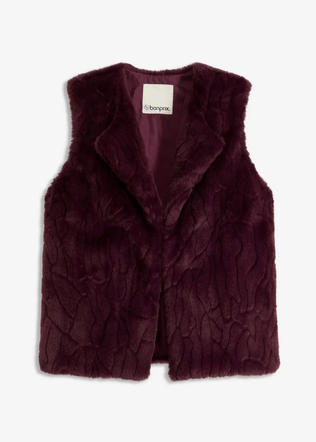 Damen bonprix Jacken & Mäntel|Bekleidung·Hosen|Fellimitat-Weste