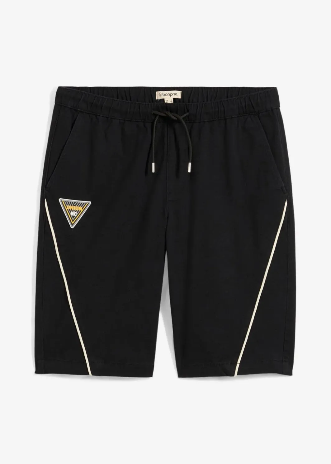Herren bonprix Große Größen|Shorts|Feste Stretch-Schlupfbermuda, Loose Fit