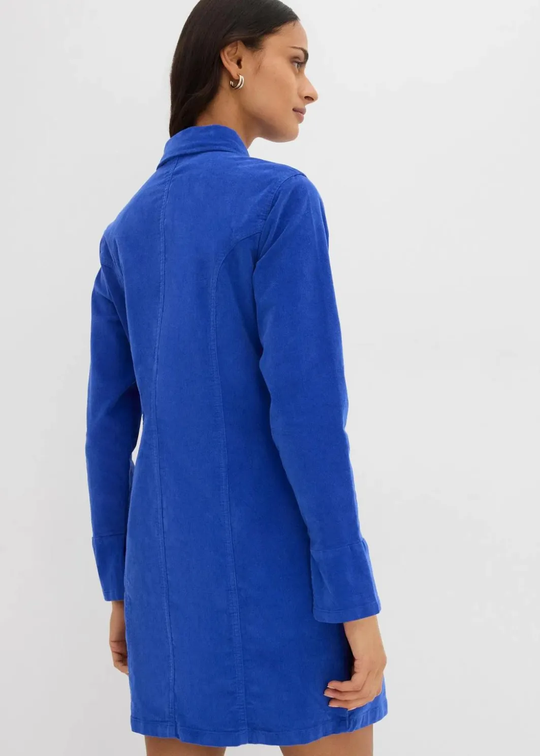 Damen bonprix Bekleidung·Pullover & Strickjacken|Nachhaltigere Materialien|Figurbetontes Cordkleid