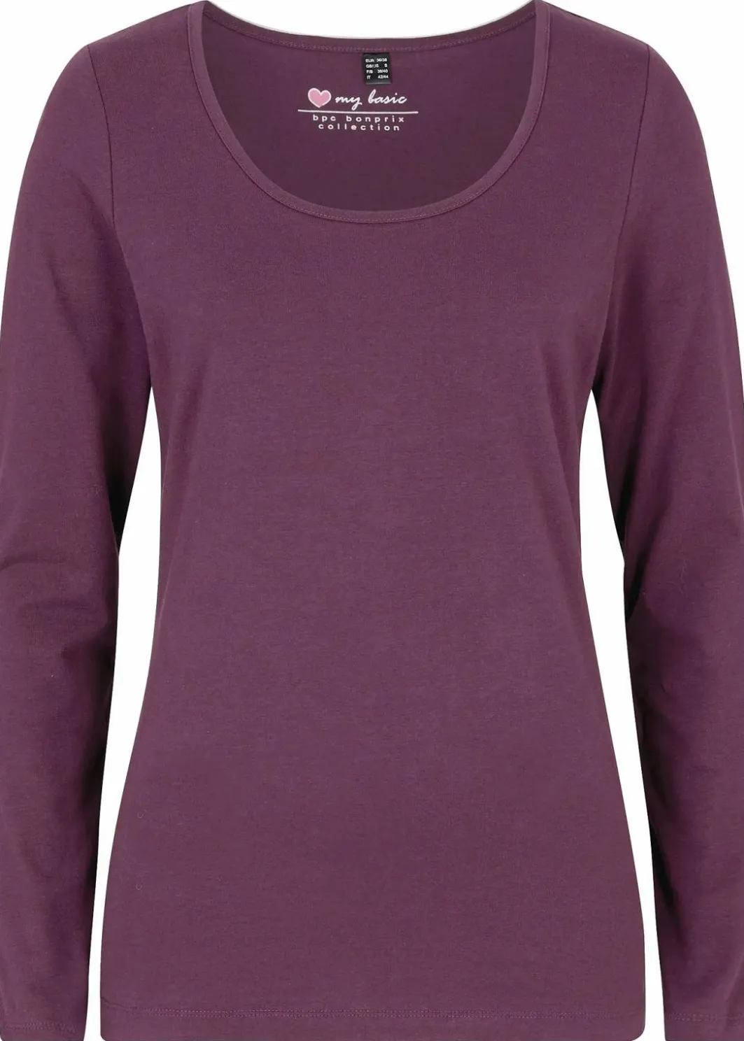 Sale Figurbetontes Langarmshirt Damen Shirts & Tops|Basics