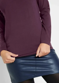 Sale Figurbetontes Langarmshirt Damen Shirts & Tops|Basics
