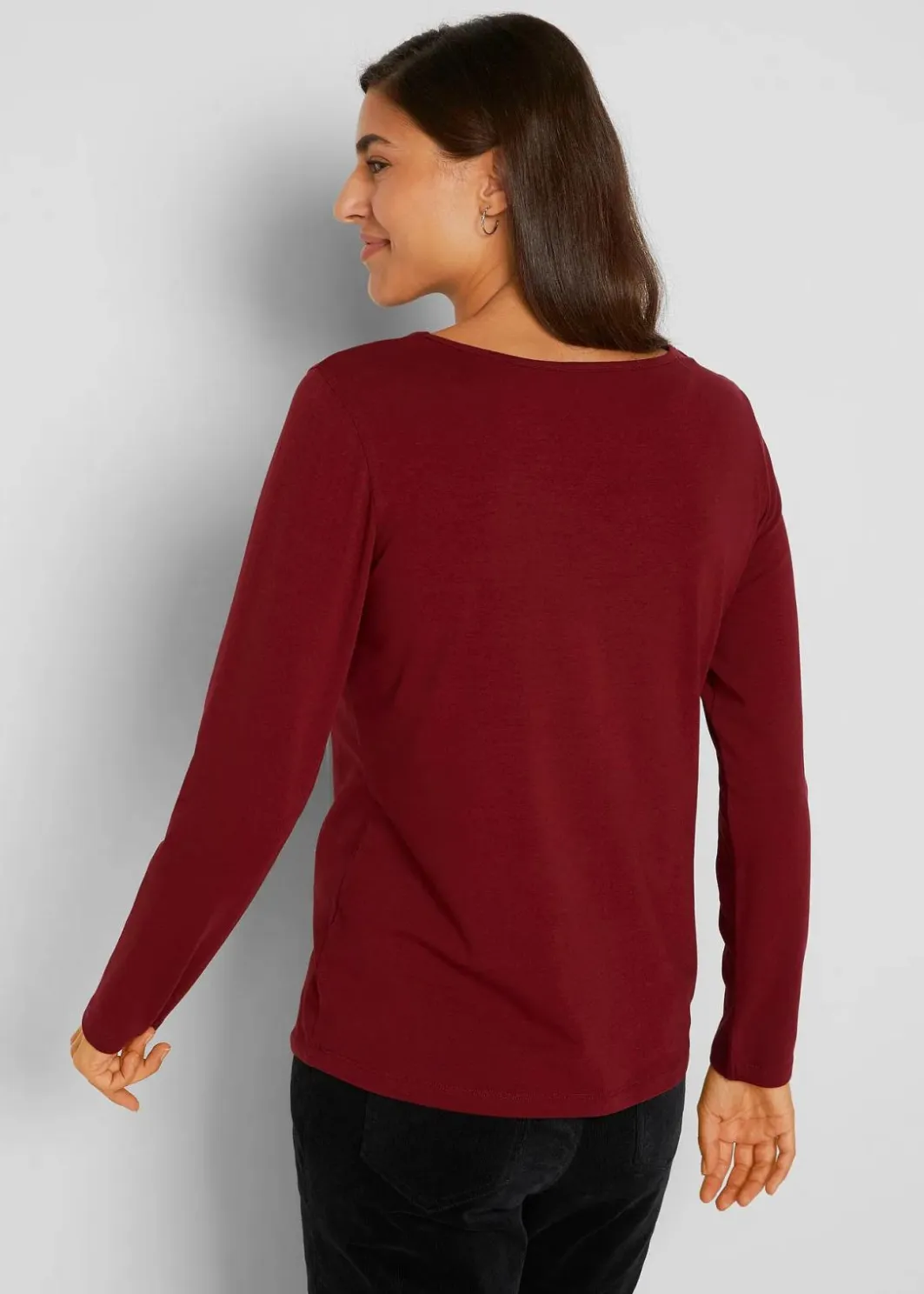 Hot Figurbetontes Langarmshirt (2er Pack) Damen Shirts & Tops|Basics