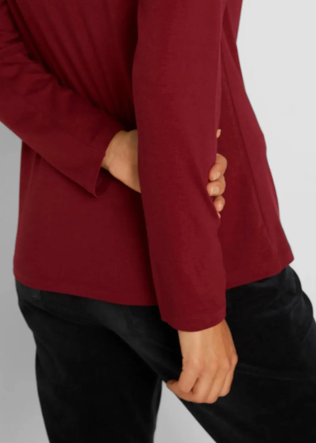 Hot Figurbetontes Langarmshirt (2er Pack) Damen Shirts & Tops|Basics