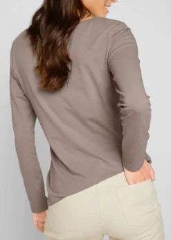 Outlet Figurbetontes Langarmshirt (2er Pack) Damen Bekleidung·Röcke|Basics