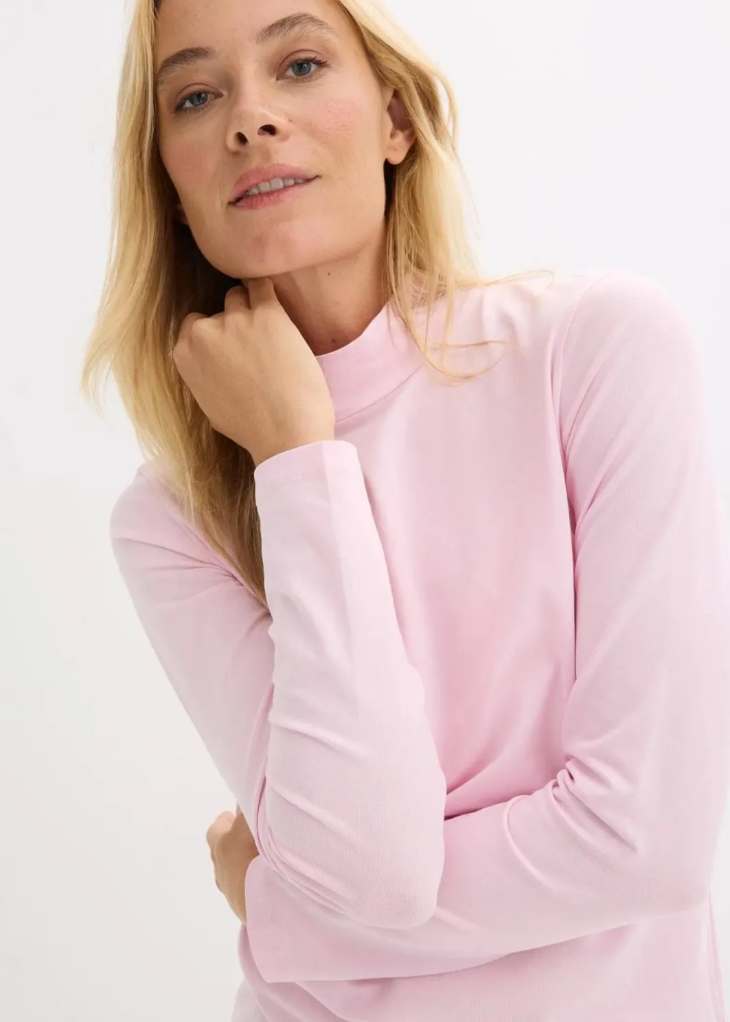 Sale Figurbetontes Langarmshirt Damen Shirts & Tops|Basics