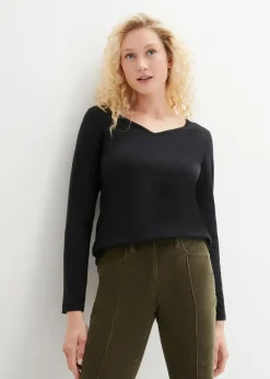 Hot Figurbetontes Langarmshirt (2er Pack) Damen Shirts & Tops|Basics