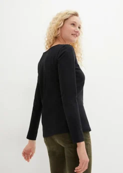 Hot Figurbetontes Langarmshirt (2er Pack) Damen Shirts & Tops|Basics