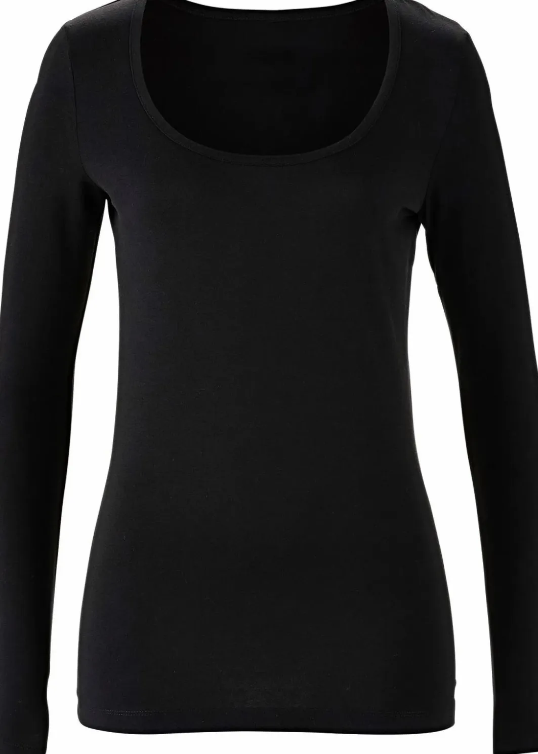 Damen bonprix Bekleidung·Röcke|Basics|Figurbetontes Langarmshirt