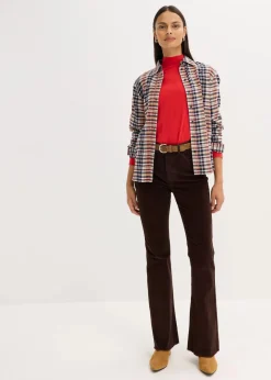 Hot Figurbetontes Langarmshirt Damen Shirts & Tops|Basics
