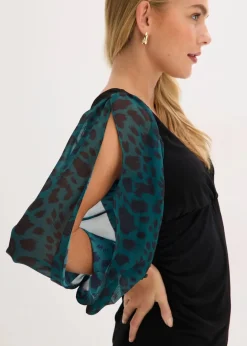 Outlet Figurbetontes Minikleid mit Cut-Outs an den Ärmeln Damen Bekleidung·Pullover & Strickjacken|Kleider