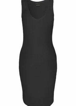 Damen bonprix Basics|Kleider|Figurbetontes Shirtkleid