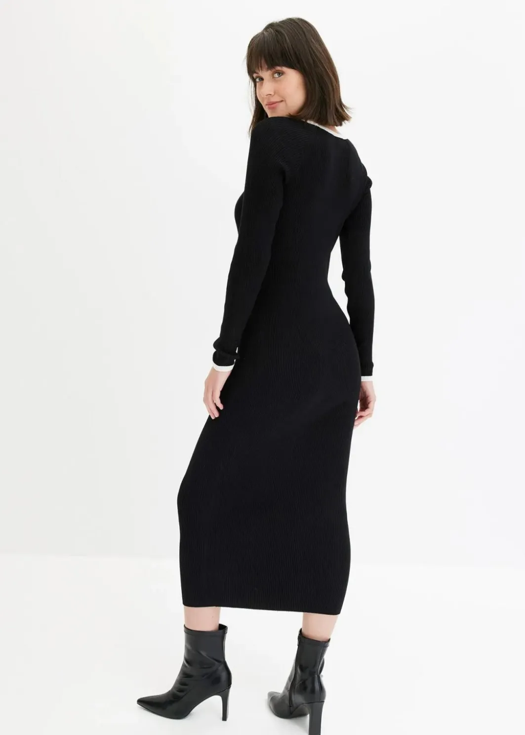 Outlet Figurbetontes Strickkleid Damen Bekleidung·Umstandsmode|Strickmode