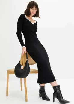 Outlet Figurbetontes Strickkleid Damen Bekleidung·Umstandsmode|Strickmode