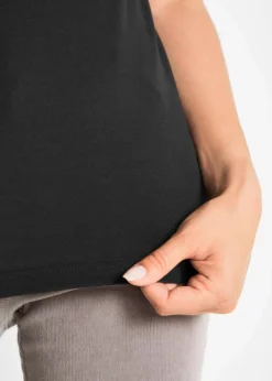 Online Figurbetontes T-Shirt Damen Bekleidung·Röcke|Basics