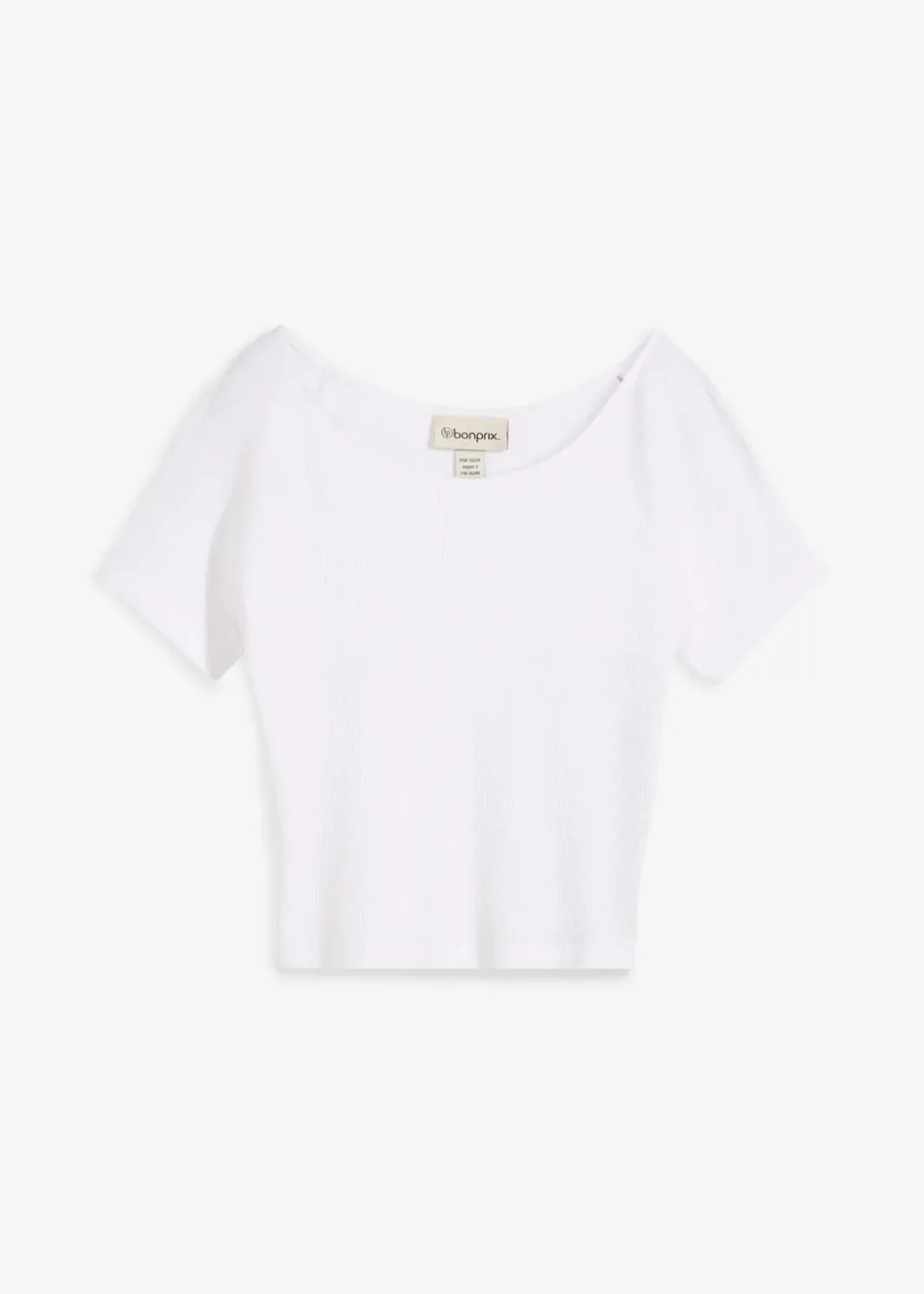 Figurbetontes T-Shirt aus reiner Bio-Baumwolle Damen Shirts & Tops|Nachhaltigere Materialien