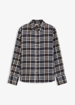 Clearance Flanell-Hemd aus reiner Baumwolle Damen Blusen & Tuniken|Bekleidung·Jacken & Mäntel