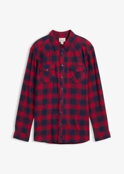 Sale Flanellhemd aus reiner Baumwolle Herren Hemden|Große Größen