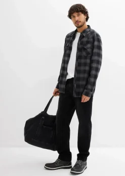 Clearance Flanellhemd aus reiner Baumwolle Herren Hemden|Große Größen