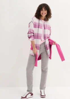 Online Flanellhemd aus reiner Baumwolle Damen Blusen & Tuniken|Bekleidung·Jacken & Mäntel