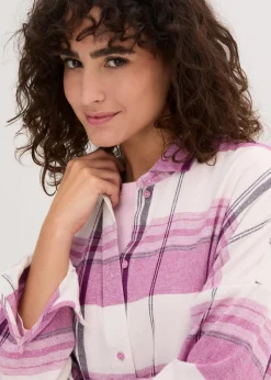 Online Flanellhemd aus reiner Baumwolle Damen Blusen & Tuniken|Bekleidung·Jacken & Mäntel
