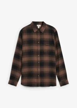 Clearance Flanellhemd aus reiner Baumwolle Herren Hemden|Große Größen