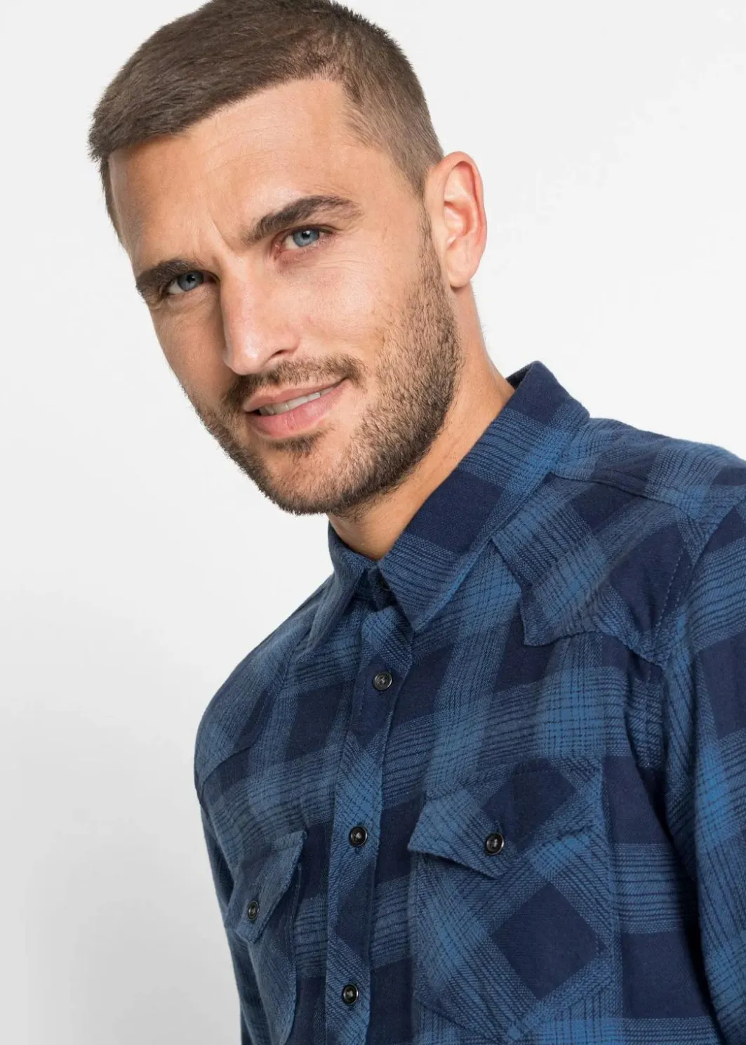 Herren bonprix Große Größen|Hemden|Flanellhemd aus reiner Baumwolle