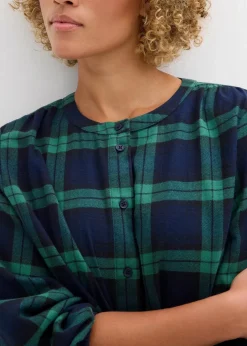 Damen bonprix Bekleidung·Jacken & Mäntel|Blusen & Tuniken|Flanellhemd aus reiner Baumwolle
