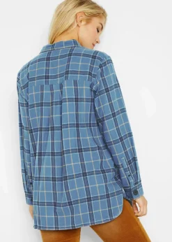 Online Flanellhemd, extra warm Damen Bekleidung·Jacken & Mäntel|Blusen & Tuniken