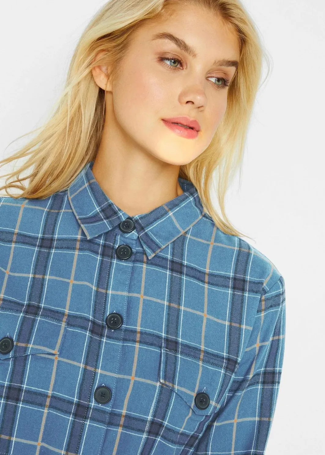 Online Flanellhemd, extra warm Damen Bekleidung·Jacken & Mäntel|Blusen & Tuniken
