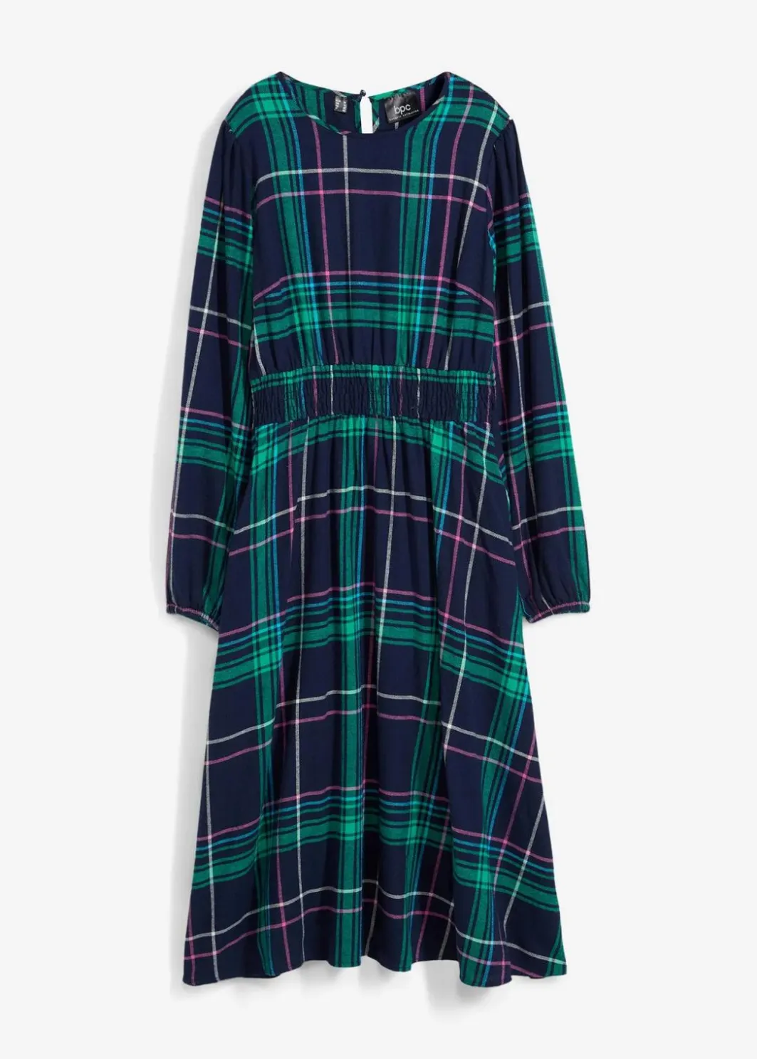 Online Flanellkleid aus reiner Baumwolle Damen Bekleidung·Pullover & Strickjacken|Nachhaltigere Materialien