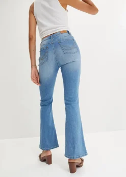 Damen bonprix Bekleidung·Shirts & Tops|Jeans|Flared Jeans High Waist