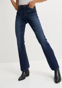 Damen bonprix Jeans|Bekleidung·Shirts & Tops|Flared Jeans High Waist