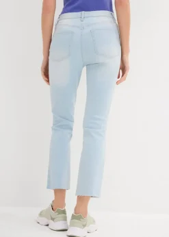 Outlet Flared Jeans High Waist, cropped Damen Jeans|Bekleidung·Shirts & Tops