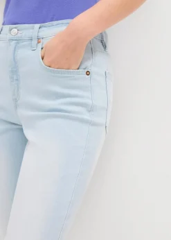 Outlet Flared Jeans High Waist, cropped Damen Jeans|Bekleidung·Shirts & Tops