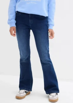Flared-Jeans Low Waist Kinder Mädchen 9-16 Jahre·Jeans