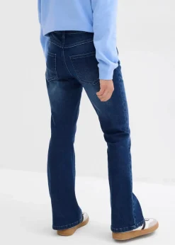 Flared-Jeans Low Waist Kinder Mädchen 9-16 Jahre·Jeans