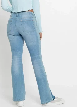 Best Flared-Jeans Mid Waist Damen Jeans|Bekleidung·Shirts & Tops