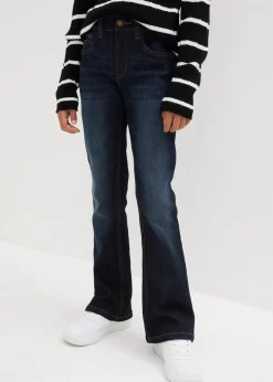 Sale Flared-Jeans Mid Waist Kinder Mädchen 9-16 Jahre·Jeans