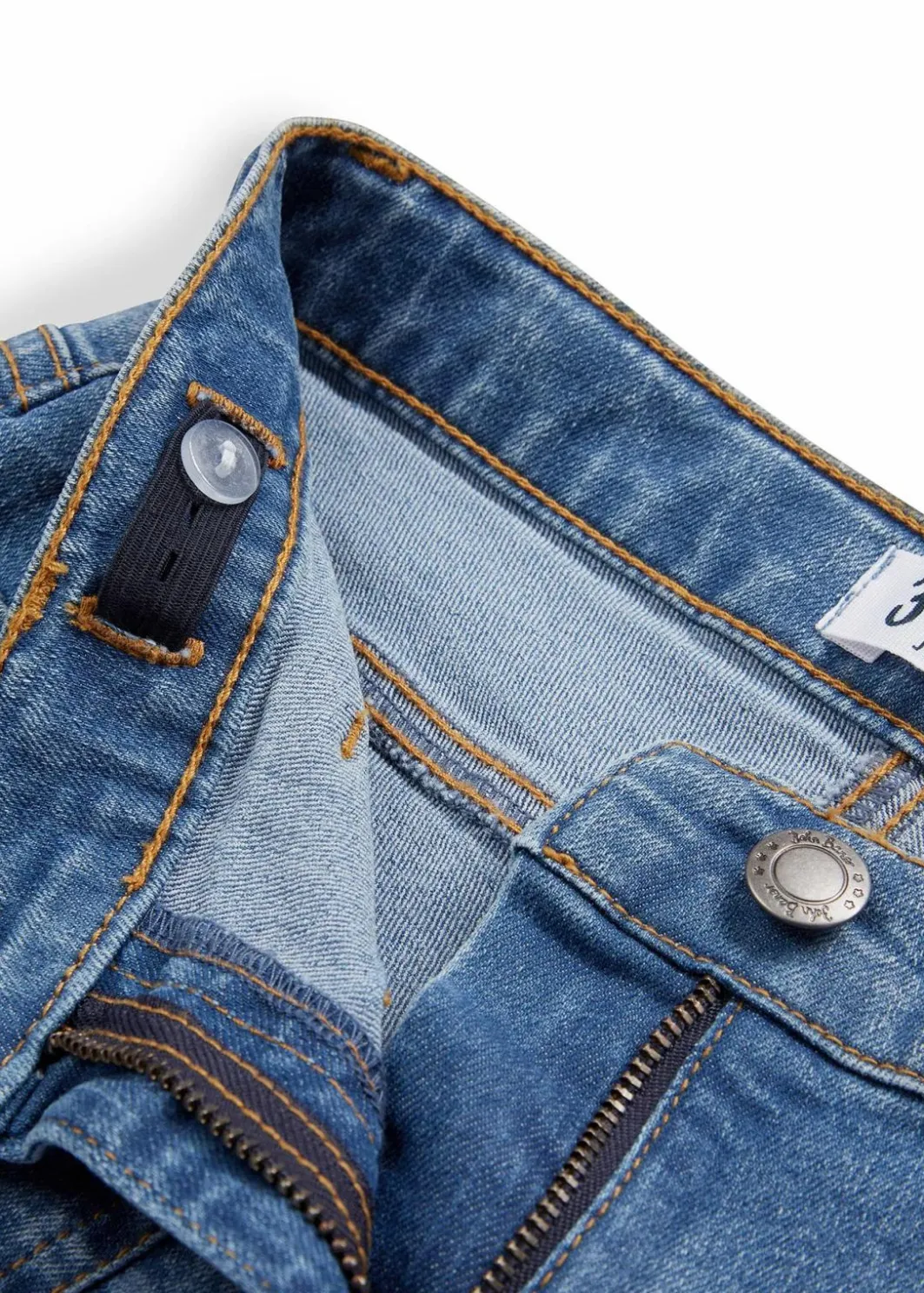 New Flared-Jeans Mid Waist, Bequembund Kinder Mädchen 9-16 Jahre·Jeans