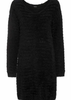 Sale Flauschiger Long-Pullover Damen Bekleidung·Umstandsmode|Strickmode