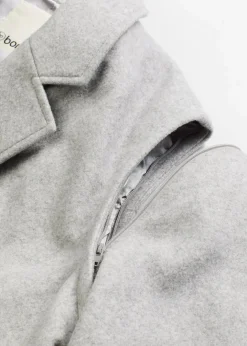 Flauschmantel mit abnehmbaren Ärmeln Damen Bekleidung·Hosen|Jacken & Mäntel