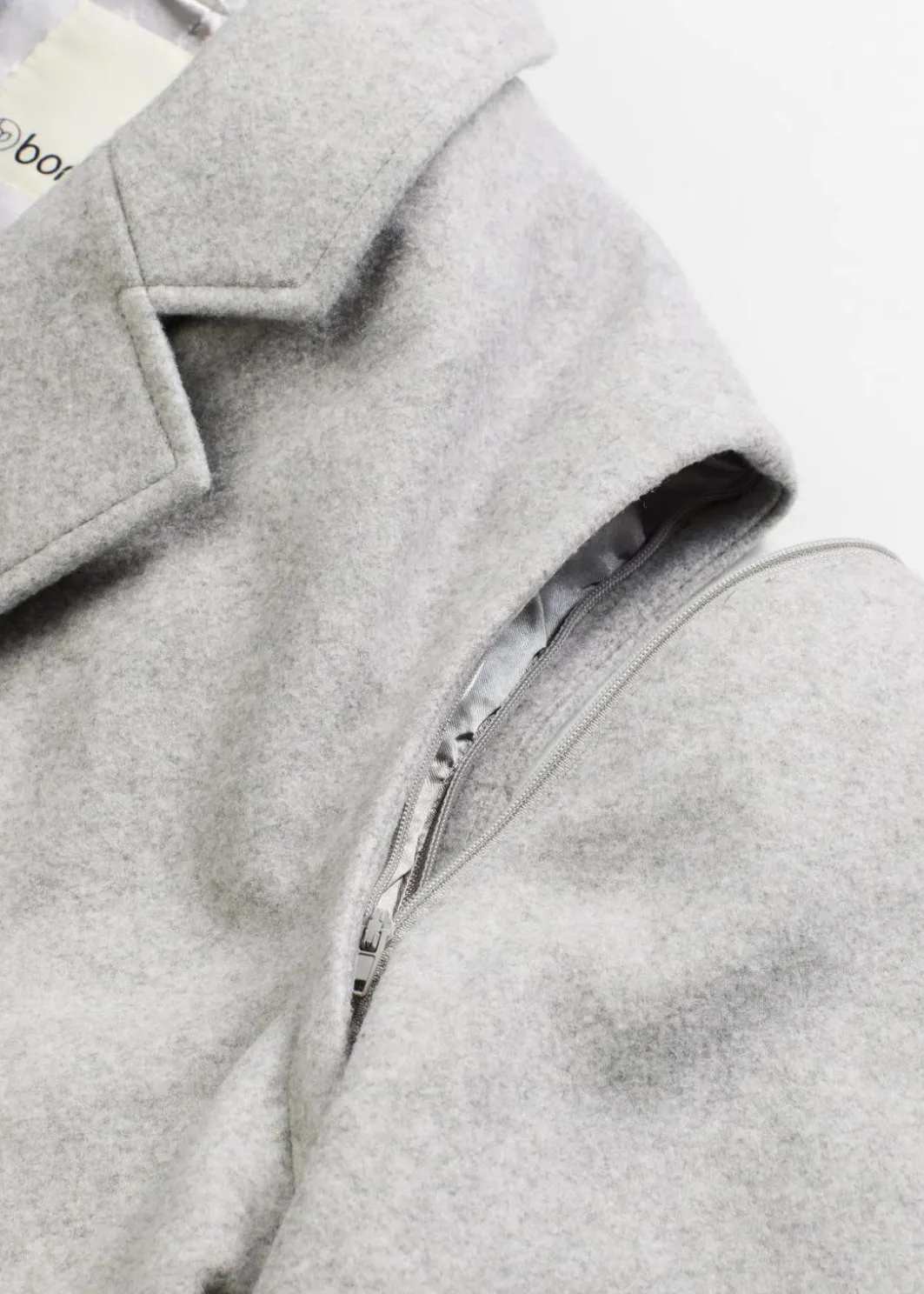 Flauschmantel mit abnehmbaren Ärmeln Damen Bekleidung·Hosen|Jacken & Mäntel