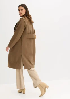 Sale Flauschmantel mit abnehmbaren Ärmeln Damen Jacken & Mäntel|Bekleidung·Hosen