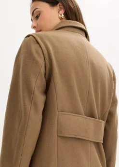 Sale Flauschmantel mit abnehmbaren Ärmeln Damen Jacken & Mäntel|Bekleidung·Hosen