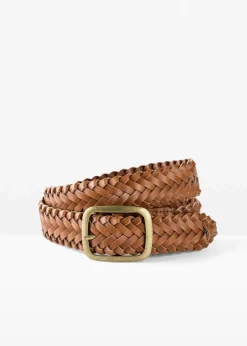 Damen bonprix Gürtel|Schuhe & Accessoires In Spezialgrößen·Gürtel|Flechtgürtel mit matter Schließe
