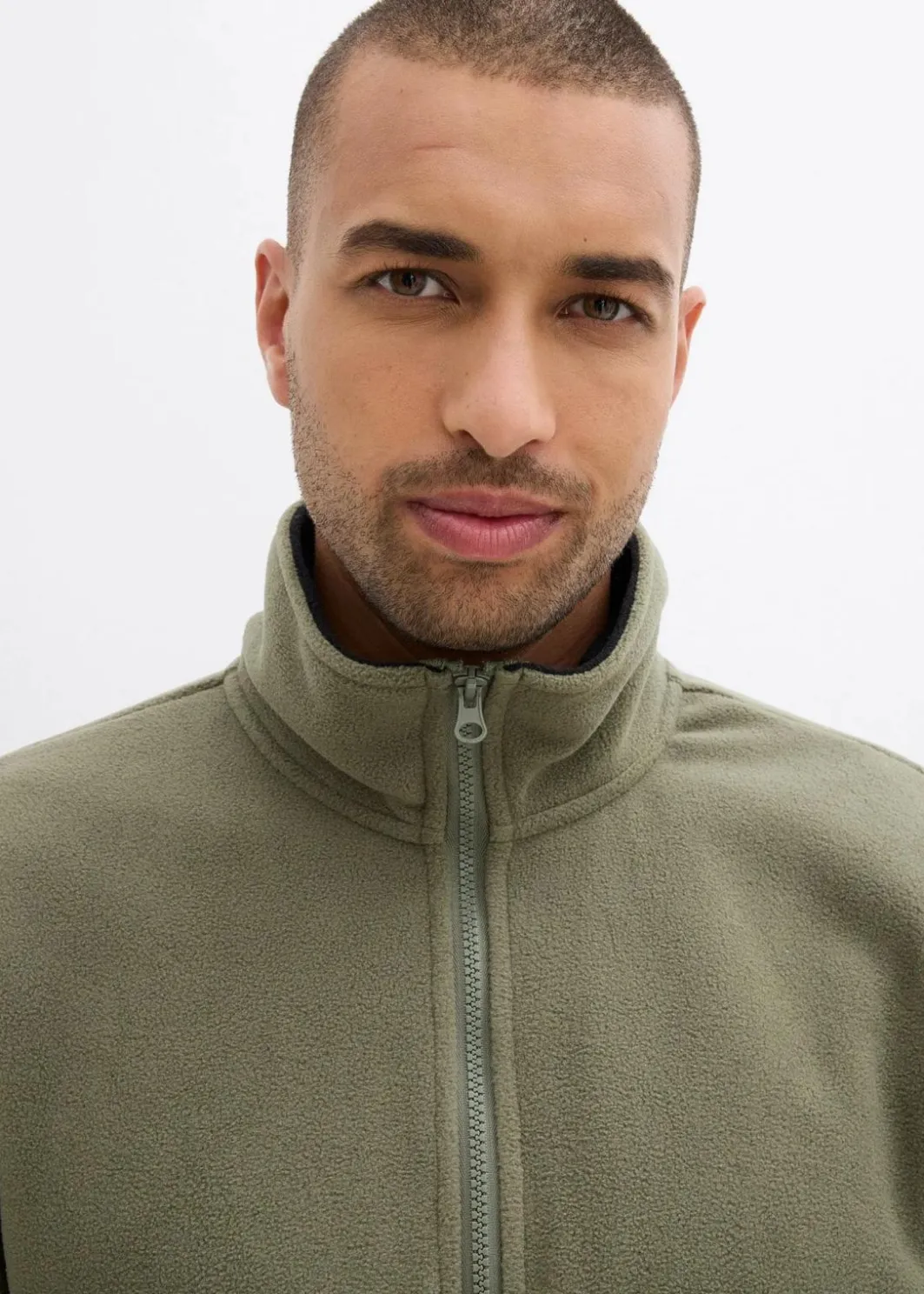 Herren bonprix Große Größen|Basics|Fleecejacke