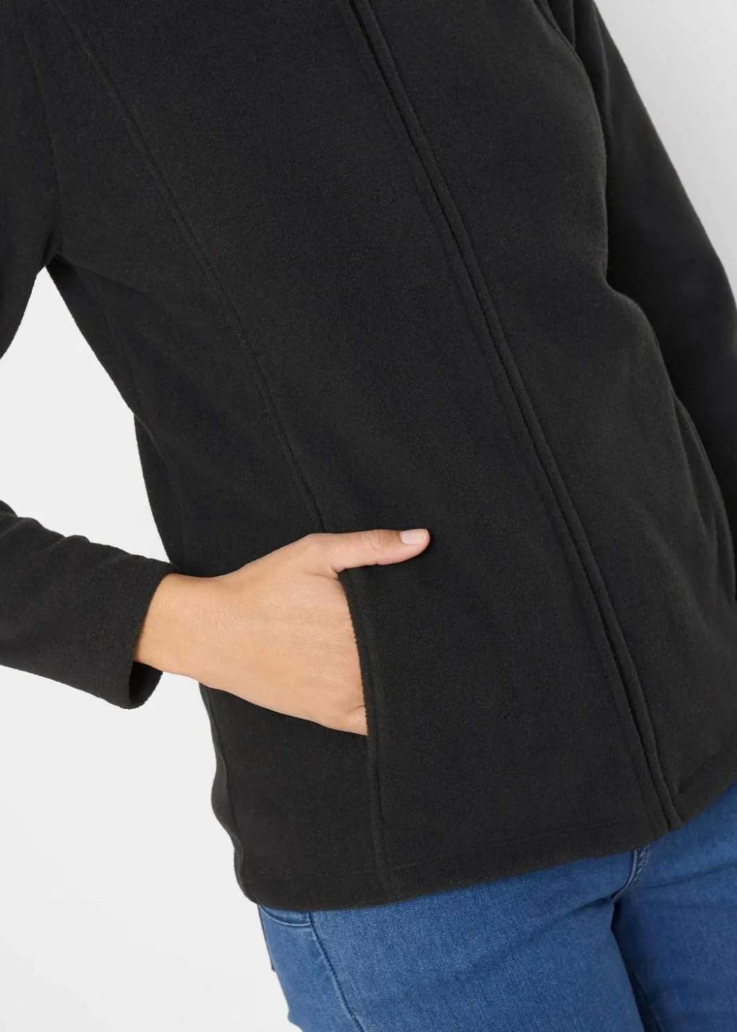 Damen bonprix Bekleidung·Blusen & Tuniken|Bekleidung·Hosen|Fleecejacke